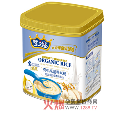 嬰之冠有機米淮山米粉