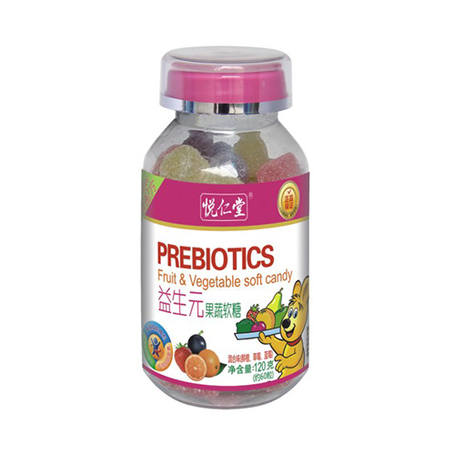 120克悅仁堂益生元果蔬軟糖