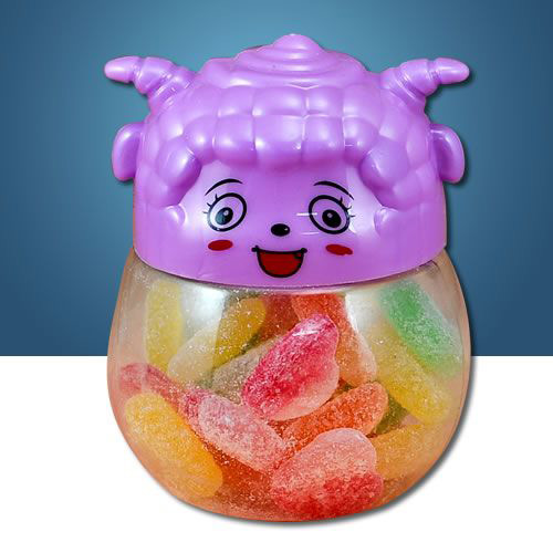 所愛喜洋洋玩具軟糖紫色