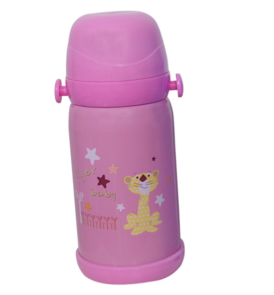 好樂(lè)嬰水杯粉紅色
