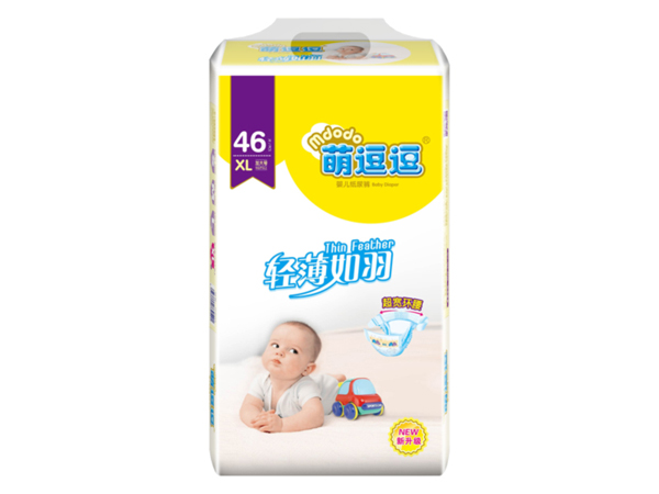 萌逗逗輕薄如羽嬰兒紙尿褲XL46