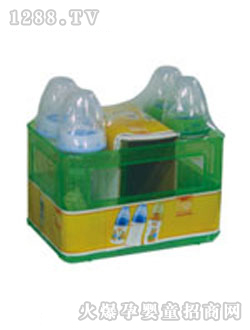 NUK寬口奶瓶及陳列盒促銷裝 （1只奶瓶放置架,4個(gè)寬口奶瓶