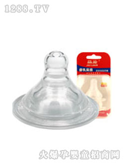 晶愛(ài)精裝母乳實(shí)感寬口徑奶嘴