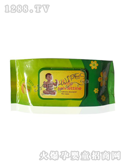 舒爾潔嬰兒濕巾綠色大包裝