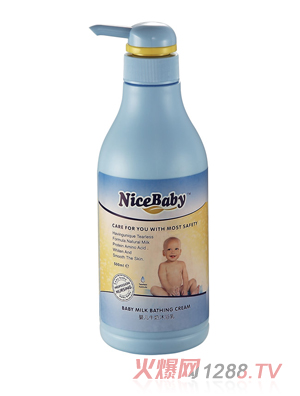 乖比比嬰兒牛奶沐浴乳500ml