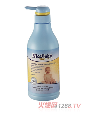 乖比比嬰兒全日呵護(hù)沐浴露500ml