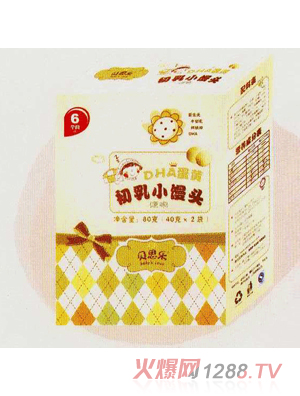 貝思樂(lè)DHA蛋黃小饅頭