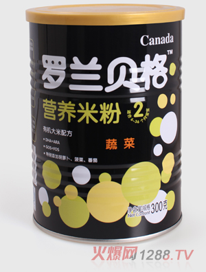 羅蘭貝格聽(tīng)裝蔬菜營(yíng)養(yǎng)米粉2段