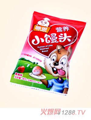 咪恩營(yíng)養(yǎng)小饅頭草莓味袋裝