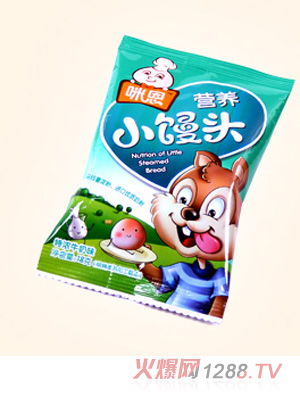 咪恩營(yíng)養(yǎng)小饅頭特濃牛奶味袋裝