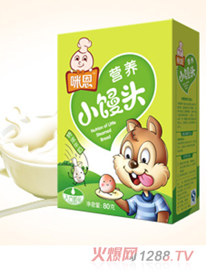 咪恩營(yíng)養(yǎng)小饅頭特濃牛奶味
