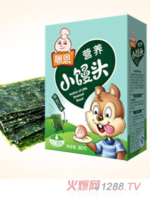 咪恩營(yíng)養(yǎng)小饅頭海苔味