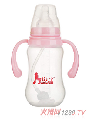 孩兒寶標(biāo)口圓弧自動(dòng)PP奶瓶210ml
