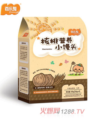 百樂(lè)麥核桃營(yíng)養(yǎng)小饅頭