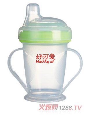 好可愛(ài)扁嘴學(xué)飲杯