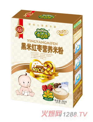奧吉康黑米紅棗營養(yǎng)米粉