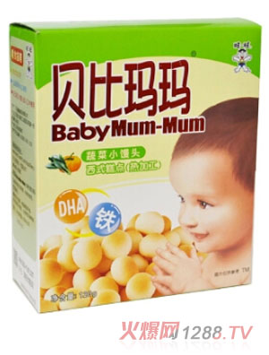 貝比瑪瑪小饅頭蔬菜味