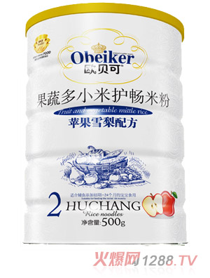 歐貝可蘋果雪梨配方聽裝
