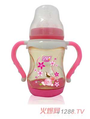 貝嬰奇PPSU雙柄自動(dòng)奶瓶小鳥