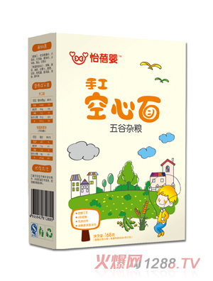 怡蓓嬰五谷雜糧手工空心面