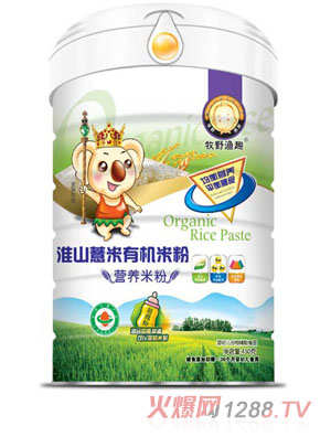 牧野漁趣淮山薏米有機(jī)米粉聽(tīng)裝