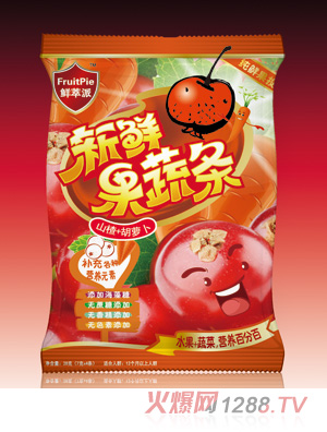 鮮萃派新鮮果蔬條胡蘿卜山楂