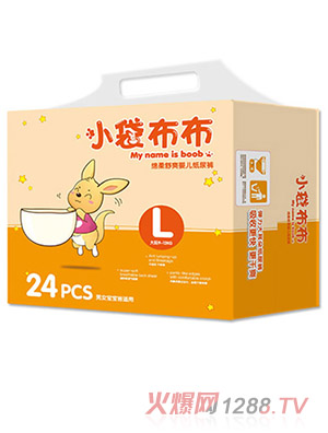 小袋布布綿柔舒爽嬰兒紙尿褲L24片