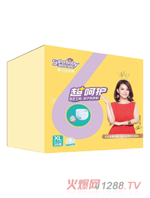 超級寶貝超呵護(hù)嬰兒拉拉褲XL碼20片