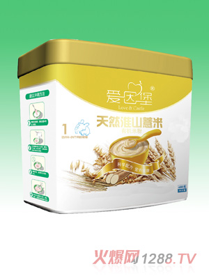愛因堡天然淮山薏米有機(jī)米粉1段