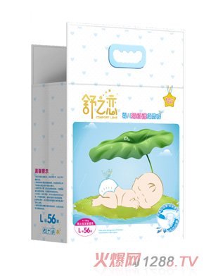 舒之戀嬰兒超級(jí)薄紙尿褲L碼