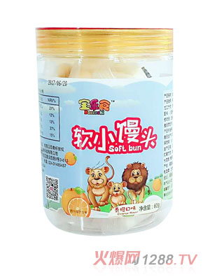 寶樂(lè)食軟小饅頭-香橙味