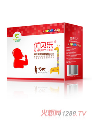 蘋(píng)果樹(shù)優(yōu)貝樂(lè)益生菌富鋅酵母粉