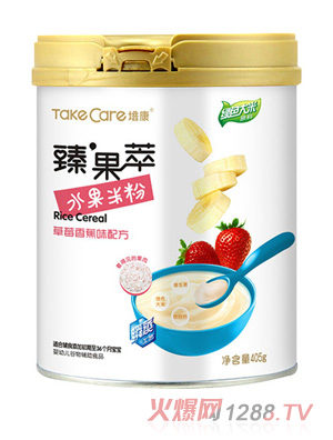 培康臻果萃·水果米粉-草莓香蕉味配方