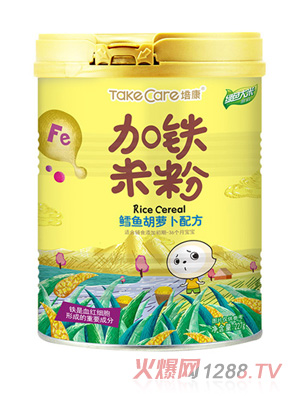 培康悠萃加鐵米粉-鱈魚(yú)胡蘿卜配方