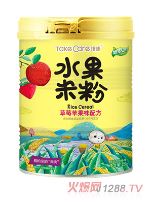培康悠萃水果米粉-草莓蘋(píng)果配方