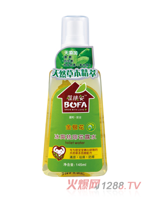 葆膚安金銀花冰爽祛痱花露水145ml