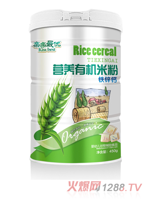 親親最優(yōu)營(yíng)養(yǎng)有機(jī)米粉-鐵鋅鈣