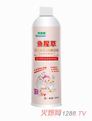 貝善臣魚腥草嬰幼兒草本水療浴液