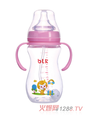 貝樂康PP葫蘆型寬口自動奶瓶270ml