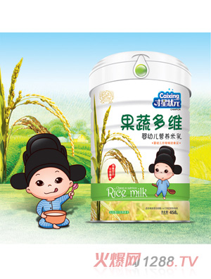 才星狀元嬰幼兒營(yíng)養(yǎng)米乳-果蔬多維罐裝