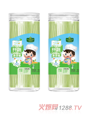 好娃娃纖蔬原汁面-菠菜口味