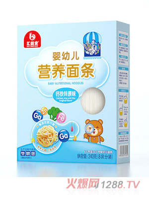 匯嬰寶嬰幼兒營養(yǎng)面條-鈣鐵鋅原味