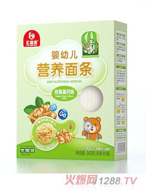 匯嬰寶嬰幼兒營養(yǎng)面條-核桃高鈣味
