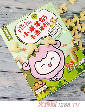 億滋味小米羊奶卡通米餅 原味