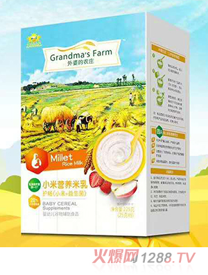 外婆的農(nóng)莊小米營養(yǎng)米乳-護暢（小米+益生菌）盒裝