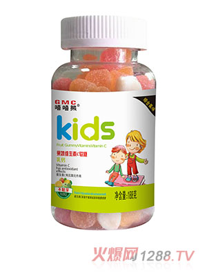 嘻嘻熊果蔬維生素C軟糖-乳鈣