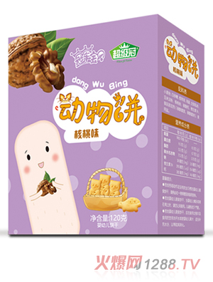超級(jí)冠動(dòng)物餅（核桃味）