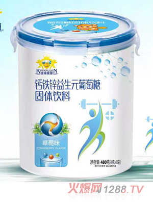 金盾愛嬰鈣鐵鋅益生元葡萄糖