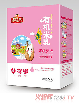 潤為滋有機米乳盒裝 果蔬多維