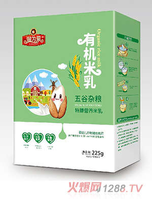 潤為滋有機米乳盒裝 五谷雜糧